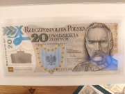 100. Rocznica utworzenia Legionów Polskich banknot NBP kolekcjonerski 20zł