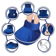 Niebieski elektryczny podgrzewacz do stóp 30-70°C