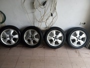 Felgi aluminiowe z oponami - sprzedam