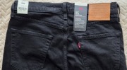 Spodnie Levi's 527 BootCut 32/34 czarne NOWE z metkami Levis W32 L34 Prom !