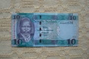 Sudan Południowy 10 funtów st. 1