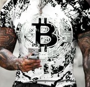 Koszulka męska bitcoin