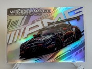 TARMAC CARDS karta kolekcjonerska MERCEDES AMG GT3 silver CONCEPT - UNIKAT