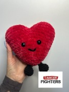 pluszak serce inspirowany jellycatem licytacja dla fundacji CANCER FIGHTERS