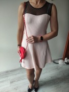 Suknie pudrowy róż rozm.S/M