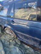 Drzwi prawe tylne BMW e46 touring TOPASBLAU METALLIC 364/5