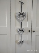 Zestaw Serc 3Dz wikliny papierowej Prezent Dzień Babci, Dziadka 