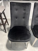 Krzesła tapicerowane glamour