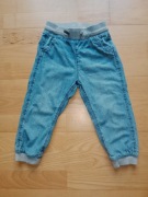 Lekkie jeansy na gumce H&M, 104, 3-4 lata
