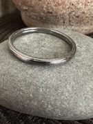 Chromowany srebrny pierścionek Pandora ME 64