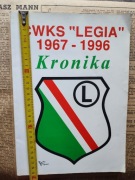 Kronika Legia Warszawa 1996 monografia historia sport piłka nozna