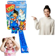 Karty UNO – edycja Lilo & Stitch +  Brelok Stitch (Niebieski)