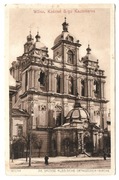 1 pocztówka - Wilno kościół św. Kazimierza - przedwojenna
