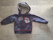 Bluza z kapturem rozm. 74-80 cm 