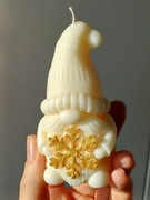 Świeczka sojowa świeca dekoracyjna KRASNAL święta zapach U ŚW.MIKOŁAJA 