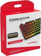 HyperX Pudding Keycaps Black Czarne