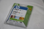 Tusz HP 343 2-Pak CMYK CB332EE