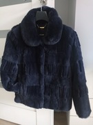 OCHNIK oryginalne naturalne futro futerko królik L/40