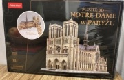 Puzzle 3D CUBIC FUN Budowle Świata Katedra Notre Dame 293 elementy