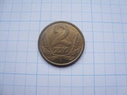 Polska moneta 2 zł złote 1987