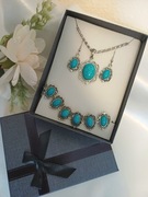 Komplet Turkus - Boho- 3 części 