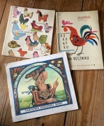 Kownacka Kukuryku na ręczniku, Pisarski Gliniane kogutki, Świrszczynska