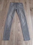 Jeansy rurki szare rozm 29/30 FSBN