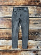 Sinsay damskie spodnie jeansowe szare rozmiar EU 40 bawełna casual