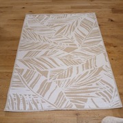 Dywan zewnętrzny/mata/chodnik, 120x160, polipropylen, beż, Pepco