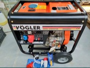Agregat prądotwórczy diesel 5.5 kw  vogler DE.  1 i 3 fazowy