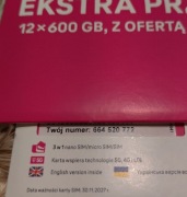 Złoty numer Starter T-Mobile 664 520 772 łatwy prosty GSM na kartę 