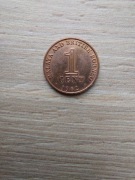 Malaje i Brytyjskie Borneo 1 cent 1962 stan +II; Elżbieta II