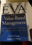 Eva and value-based management, Young, O'Byrne, bdb