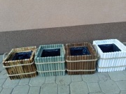 Donica ogrodowa drewniana