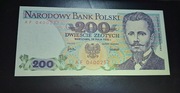 200 zł 1976 seria AF stan 1