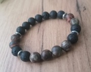 Bransoletka 10mm kamień naturalny 