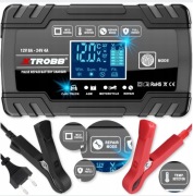 Prostownik SAMOCHODOWY AUTOMATYCZNY Z FUNKCJĄ NAPRAWY AKUMULATORÓW 12V 24V