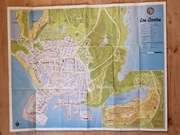 Fizyczna mapa GTA 5 V Los Sanstos & Blaine Country Holandia