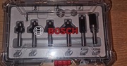 BOSCH zestaw 6 frezów do drewna