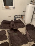 Bmw e38 wykładzina dywan kolor lavendelgrau