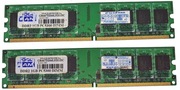2x GoodRam DDR2 PC2-5300 1GB = 2GB komplet GR667D264L5/2GDC