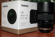 Obiektyw Tamron 85mm F1.8 AF VC SP Nikon F FX
