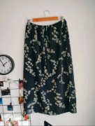 True vintage wiosenna spódnica w kwiaty