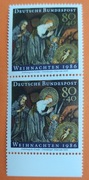 Niemcy DB znaczki 1986 # 1303** Boże Narodzenie dwójka 