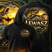 Koszulka na ryby LEWASZ - Dołącz do ekipy