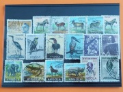 Znaczki fauna Angola 1950-1954