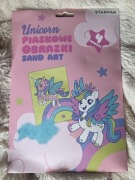 PIASKOWE OBRAZKI KOLOROWANKA UNICORN SAND ART