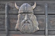 Płaskorzeźba Portret Wikinga, made in poland