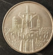 100.000 zł Solidarność 1990 rok stan menniczy 