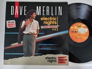 DAVE MERLIN  - ELECTRIC NIGHTS - MAXI 12" - WINYL ITALO DISCO 